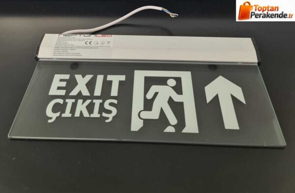 Neptün Camlı Exit Armatür Yukarı